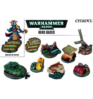 Warhammer 40K Hero Bases 